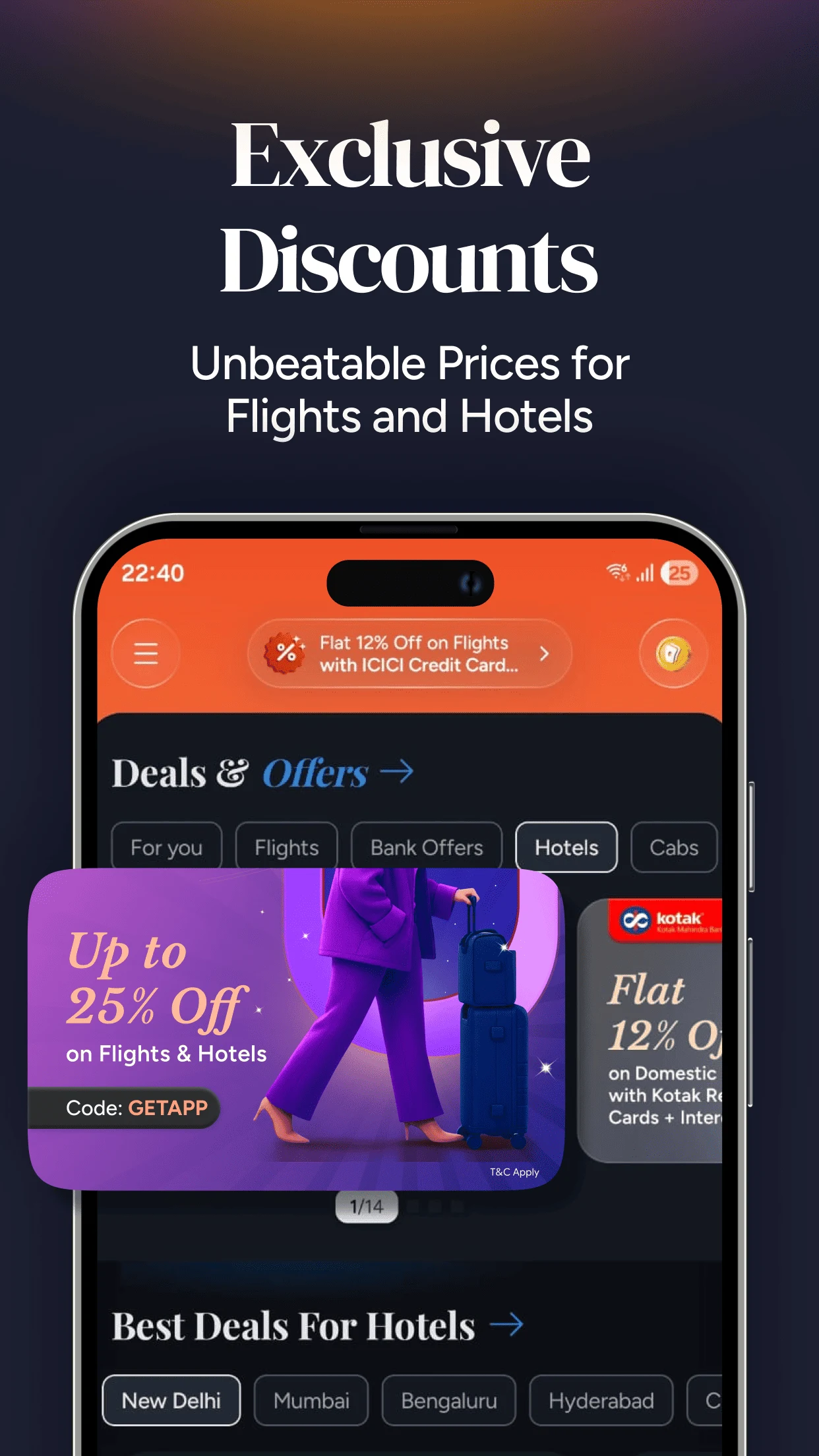ixigo: Flight & Hotel Booking screenshot
